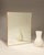 Decorative Mirror with Silk-Screened Designs and Brass Frame, 1940s For Sale - Image 4 of 12