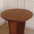 Wood Vintage Round Coffee Table in Teak, 1940 For Sale - Image 7 of 7