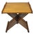 Stewart MacDougall Kipp Stewart Drexel Walnut Folding Campaign Table (A) For Sale