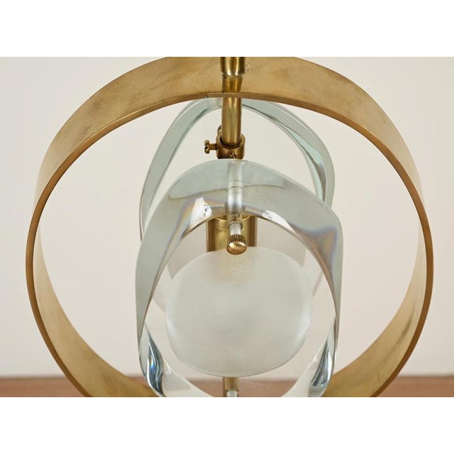 Model 1933 Pendant Light by Max Ingrand for Fontana Arte, Italy, 1961 For Sale - Image 11 of 18