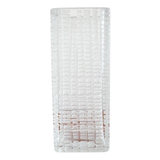 Vintage Glass Vase attributed to Horst Tünselmann for Peill & Putzler, 1960s For Sale