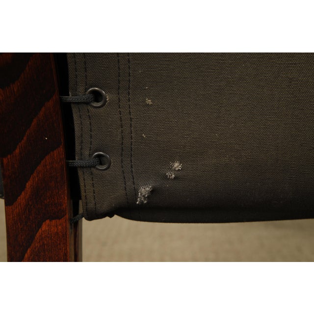 Vintage Mid-Century Norwegian Rosewood "Siesta" Leather Sling Lounge Chair, by Ingmar Relling for Westnofa For Sale - Image 14 of 16