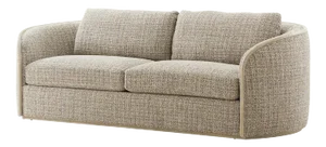 Coastal Sofa in Textured Chenille