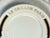 French Vintage Sonia Rykiel Le Crillon Paris Porcelain Plate | Black & Gold Hotelware (19 Cm) For Sale - Image 3 of 12