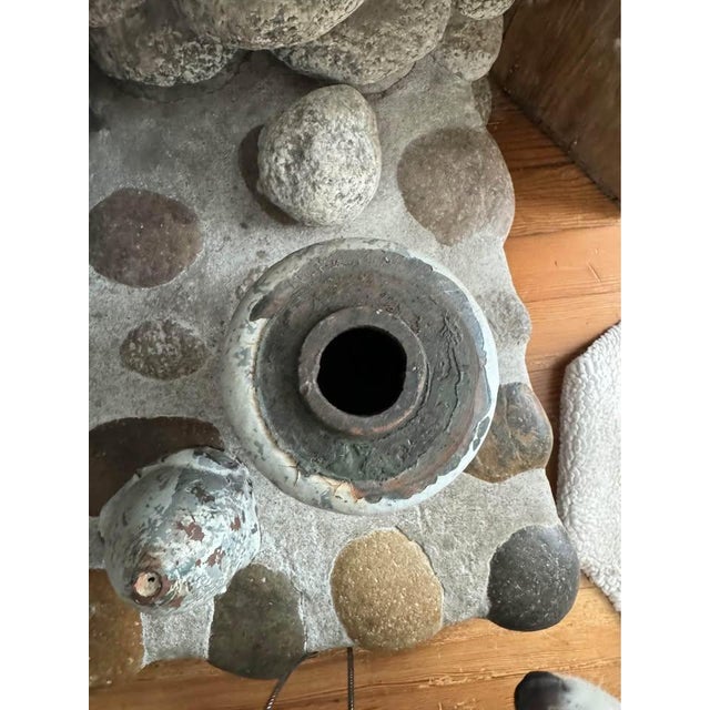 Early 20th Century Rare Vintage Cast Iron Pineapple Finial/ Gate Remnant For Sale - Image 5 of 5