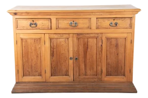 Antique English Pine Cabinet