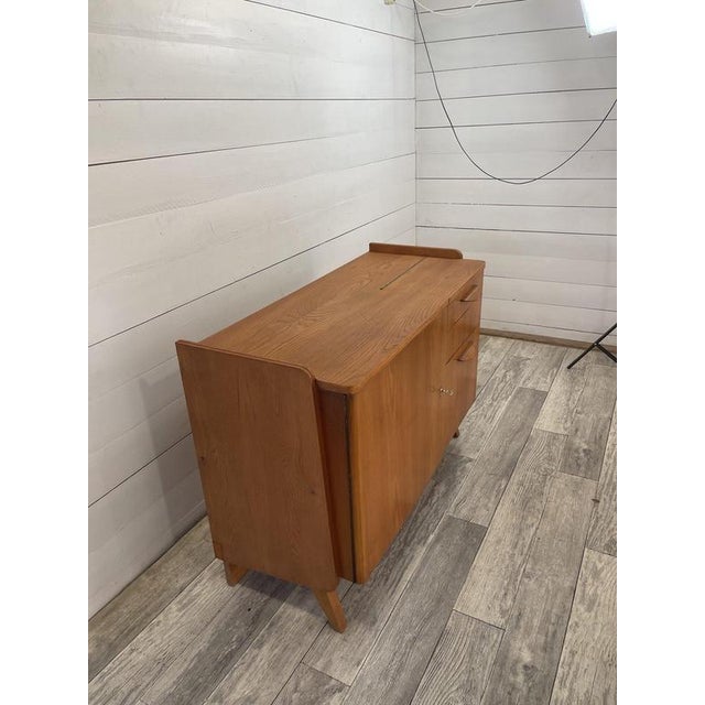 Vintage-retro commode by tatra nabytok +-1965 in superb original condition zavod pravenec is the producer company sticker...