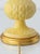 Butter Yellow Ceramic Table Lamp with Pink Silk Pleated Shade from Casa Pupo, Spain, 1960s For Sale - Image 13 of 15