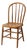 Antique Painted Windsor Bow Back Farmhouse Chair For Sale