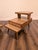 Mid-Century Modern MCM Pair of 3 Tiered Laminate End Tables For Sale - Image 3 of 7