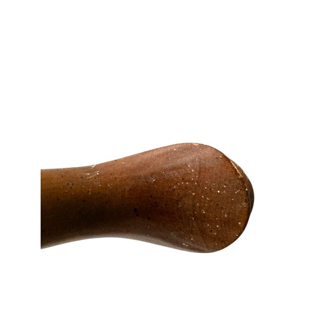 Wood Mid 20th Century Ethan Allen Knob Creek Burl Wood Side Table For Sale - Image 7 of 11