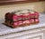 Decorate a vanity, dresser, or tabletop with this elegant antique porcelain jewelry box. Crafted in France circa 1920, the...