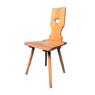 Vintage Belgian Brutalist Pub Café Chair Set by Torck, 1960s, Set of 4 For Sale