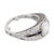 1920s Art Deco Gia 1.06 Carat Rose Cut Diamond Onyx Platinum Engagement Ring, Size 4.25 For Sale - Image 4 of 8