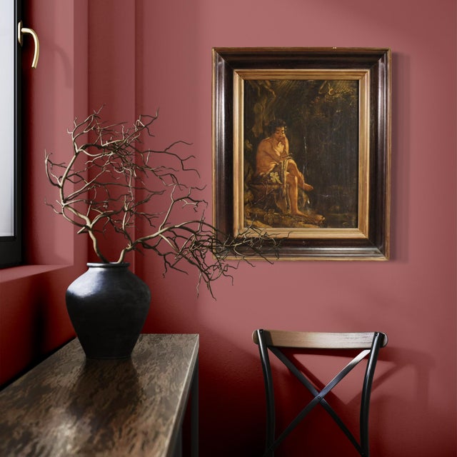 French Artist, St. John the Baptist, 1780, Oil on Panel, Framed For Sale - Image 14 of 16