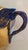 Circa 1900 Continental Cobalt and Gilt Porcelain Shaving Scuttle For Sale - Image 12 of 15