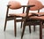 1960s Vintage Cowhorn Tijsseling Dining Chairs by Hulmefa, 1960s, Set of 4 For Sale - Image 5 of 16