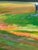 Colorful naturalistic landscape painting by Houston based artist Nancy Paris Pruden. The work features a serene pastoral...