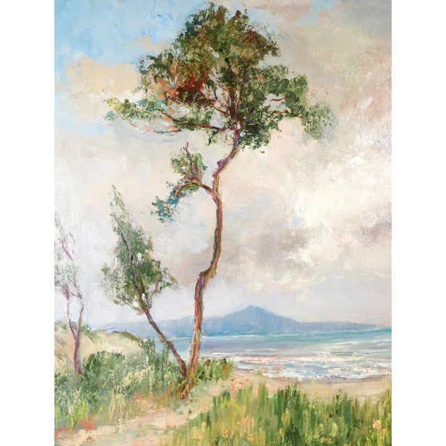P. A. A. Gariazzo, Landscape, 1962, Oil Painting, Framed For Sale - Image 3 of 7
