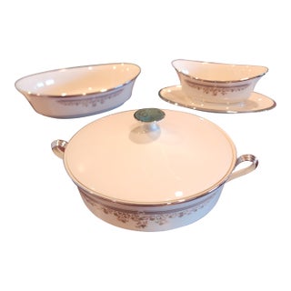 Lenox Lace Point Serving Pieces For Sale