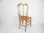 Mid 20th Century Gilded Wood Chiavari Chair With Woven Seat For Sale - Image 5 of 12