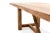 Large dining table from reclaimed teak suitable for outdoor areas, Vinegard allows the authentic nature of the timber to...