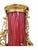 Large Vintage European Gilded Blown Red Glass Vase, 1940 For Sale - Image 11 of 12
