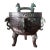 Vintage James Mont Style Hollywood Regency Faux Bronze Chinese Archaic Ice Bucket For Sale
