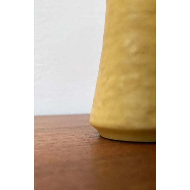 Small Mid-Century Minimalist WGP West German Pottery Vase, 1960s For Sale - Image 9 of 12