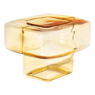 Glass Fluid Joinery Side Table by Linde Freya Tangelder for Cassina For Sale