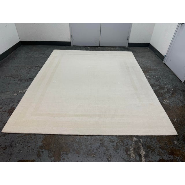 8ft2in × 10ft Serena & Lily Lafayette Ivory Rug For Sale - Image 12 of 12