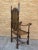Louis XVI Style French Carved Walnut Armchair with Reed Seats For Sale - Image 4 of 18