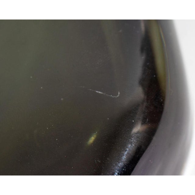 Mid 20th Century Orrefors Sweden Sommerso Glass Vase by Nils Landberg For Sale - Image 5 of 7