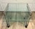 1970s Gallotti & Radice "George" Glass Bar Cart by Pierangelo Gallotti For Sale In Los Angeles - Image 6 of 13