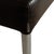 Living Platform Leather Stool in Dark Brown from Walter Knoll For Sale - Image 4 of 8