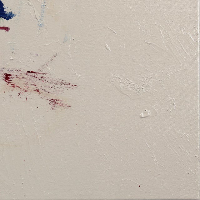 Jack Straw - Original Abstract Mixed Media Graffiti Inspired Painting on Canvas by Amber Goldhammer For Sale - Image 4 of 9