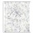 Sample - The House of Scalamandré Lanai Wallcovering, Silver Mist For Sale