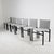 Black Master Chairs by Afra Scarpa & Tobia Scarpa for Molteni, 1970s, Set of 6 For Sale - Image 8 of 11