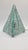 1970s French Pyramid Table Lamp in Transparent Glass and Metal, 1970s For Sale - Image 5 of 10