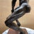 French Mid 20th Century Bronze Figure Seated Studio Sculpture For Sale - Image 13 of 15