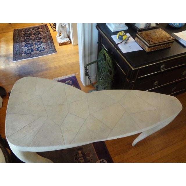 20th Century French Modern R Y Augousti Shagreen Console Table
