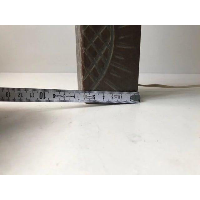 Mid-Century Ceramic Table Lamp from Søholm, 1970s For Sale - Image 6 of 9