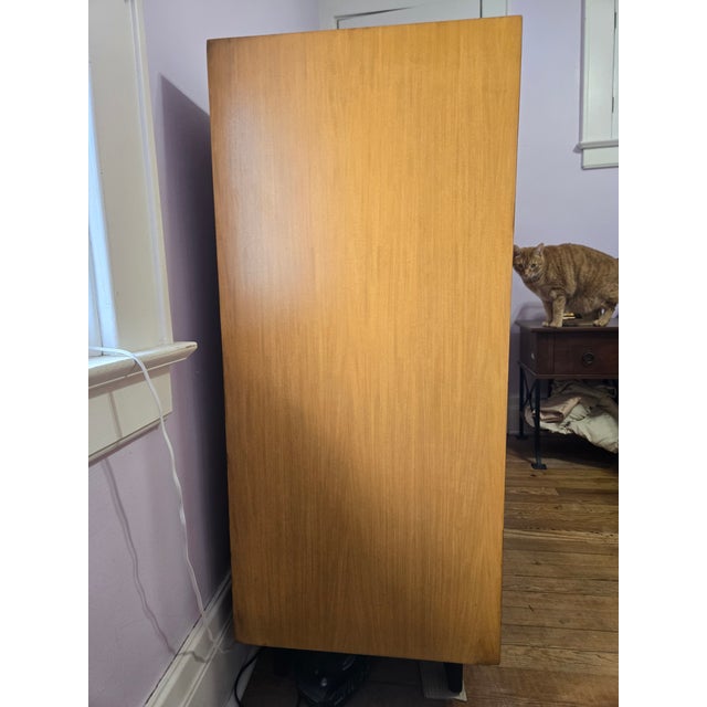 1950s Herman Miller Mid-Century Modern Walnut Tall Dresser / Gentleman’s Chest, C. 1950s For Sale - Image 5 of 11