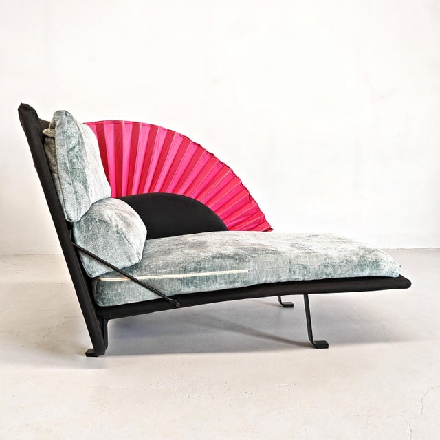 Textile Miranda Lounge Chair by Paolo Nava for Flexform, 1980s For Sale - Image 7 of 18