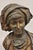 Renaissance 19th Century Antique E. Rousseau Cast Spelter Metal French Maiden Woman Bust Sculpture For Sale - Image 3 of 12