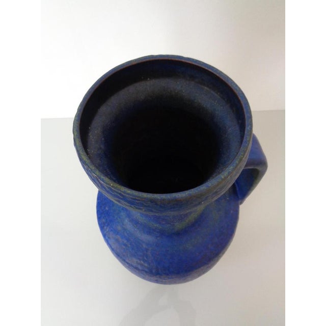 Ceramic Large Majolika Ceramic 7317 Floor Vase by Fridegart Glatzle for Karlsruher Majolika, Germany, 1970s For Sale - Image 7 of 18