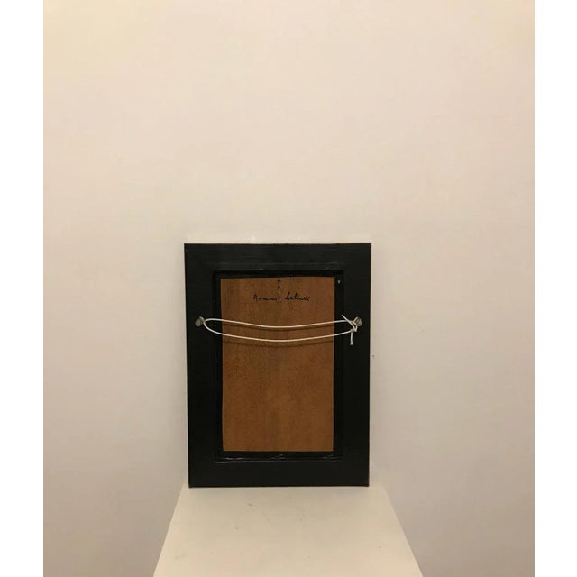 1950s Armand Leleux, The Castle Way, Oil on Wood, 1950s For Sale - Image 5 of 6