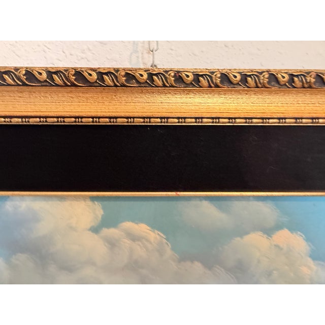 Paint Vintage Original Maritime Oil Painting – Signed, Rocky Coast Waves Seascape For Sale - Image 7 of 8