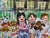 Daphne Beak Alexander, Toy Town, 1993, Watercolor For Sale - Image 10 of 14