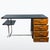 1930s Art Deco Model H-180 Writing Desk by Jindřich Halabala, 1930s For Sale - Image 5 of 12